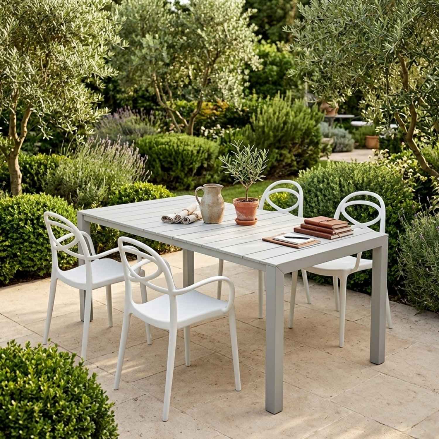 tavoli e sedie per giardini